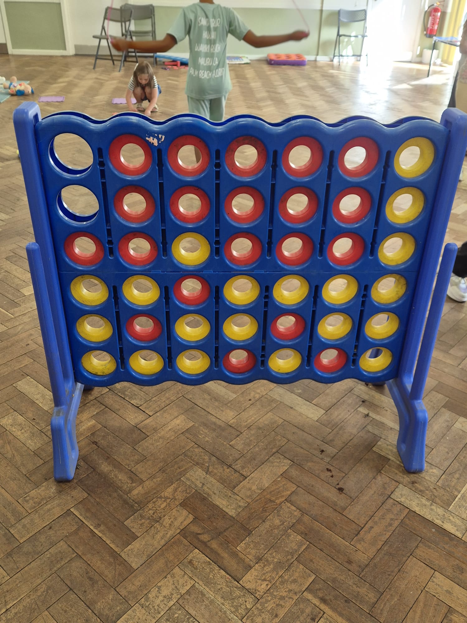 Giant Connect 4 game at Greaves Square