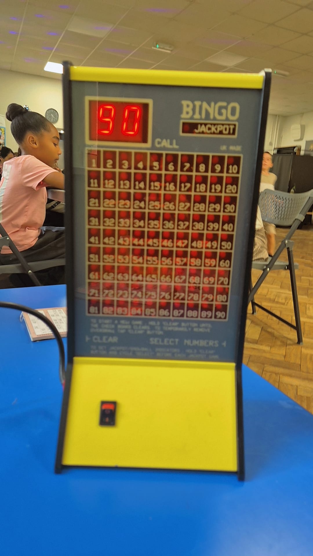 Bingo night at Greaves Square