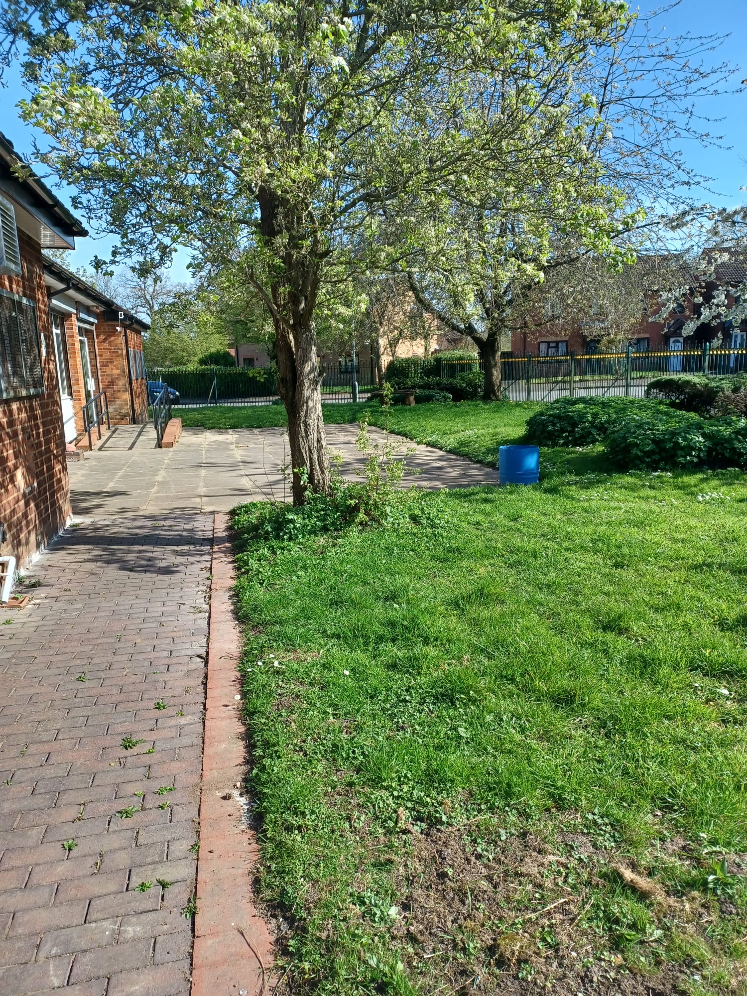 Garden area at Greaves Square
