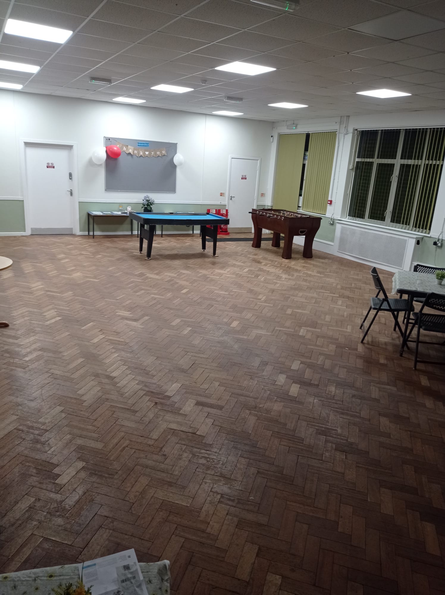Main Hall at Greaves Square